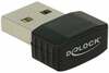 Võrguadapter Delock 12461, WLAN, 433 Mbit/s, USB 2.0