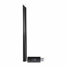 WiFi adapter Baseus FastJoy, 650 Mbps, antenniga, must