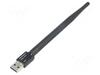 Wi-Fi USB adapter Qoltec 57001, antenniga, 150 Mbit/s