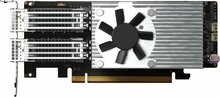 Võrgukaart Qnap QXG-100G2SF-E810, 2 porti, 100 GbE, QSFP28, PCIe 4.0 x16, low profile