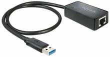 USB adapter Delock 62121, USB 3.0, Gigabit LAN, RJ-45, must