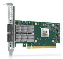 Võrgukaart Mellanox ConnectX-6 Dx, 100 GbE, kahe pordiga, QSFP56, PCIe 4.0 x16