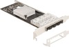 Võrguadapter Delock 88342, PCI Express x4, 4 x SFP, Gigabit LAN i350