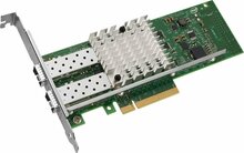 Võrgukaart Intel X520-DA2, 10 Gb, 2 porti, SFP+, hõbe/roheline