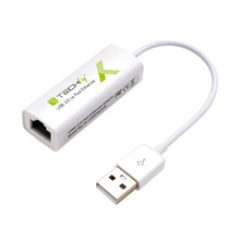 Võrgukaart Techly IDATA ADAP-USB2TY2, USB 2.0, Fast Ethernet, 10/100 Mbps