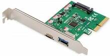 Laienduskaart Digitus DS-30225, PCIe, USB-C 3.1 Gen 2, USB-A 3.1