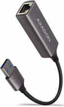Võrguadapter Axagon ADE-TR, USB 3.2 Gen 1, Gigabit Ethernet, 0.150 m, titaanhall