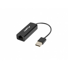 Võrgukaart Lanberg NC-0100-01, USB 2.0, RJ45, 100MB
