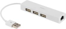 USB võrgukaart Deltaco USB2-LAN3, USB 2.0, 100 Mb/s