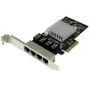 Võrgukaart StarTech ST4000SPEXI, 4 porti, Gigabit, PCIe