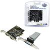 Liidesekaart Logilink PC0033, 2 x jadaühendus (COM), 1 x paralleelühendus (LPT), PCIe