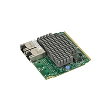 Võrgukaart SuperMicro AOC-MTG-I2TM, kahe pordiga, 10 Gb, RJ-45