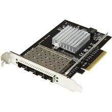 Võrgukaart Startech PEX10GSFP4I, 10 Gbit, 4 porti SFP+