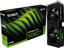 Graafikakaart Palit RTX 5060 Ti Dual, 8 GB, GDDR7, 128 bit, HDMI, 3xDP