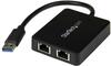 Võrguadapter StarTech USB 3.0 Dual Port Gigabit NIC