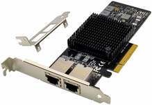 Võrguadapter MicroConnect X550-T2, Dual-10GbE, PCIe x8
