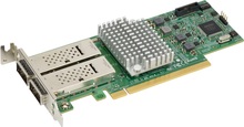 Võrgukaart Supermicro AOC-S100G-M2C, Dual-Port, QSFP28, 100 Gb