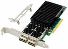 Võrgukaart MicroConnect XL710-QDA2, PCIe x8, Dual-40GbE, QSFP+