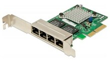 Võrgukaart Supermicro AOC-SGP-I4, Ethernet, 1000 Mbit/s, PCIe