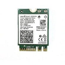 Võrguadapter Intel Wireless-AC 9260, 2230, 2x2 AC+BT, Gigabit vPro