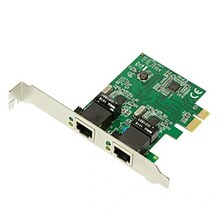 Võrgukaart LogiLink PC0075, 2 porti, Gigabit, PCIe