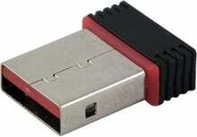 Võrguadapter Elmak CL-43, traadita Wi-Fi adapter, 150 Mbit/s, USB 2.0, must