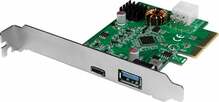 PCI Express kaart Logilink PC0089, USB 3.2, 1x USB-C PD 3.0, 1x USB 3.0