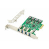 Laienduskaart Digitus DS-30226, PCI Express, 4x USB 3.0