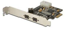 Võrgukaart Digitus DS-30203-2, PCI-E, Firewire 800, 2x IEEE1394b + 1x IEEE1394b