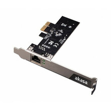 Võrgukaart Akasa AK-PCCE25-01, 2.5 GB, PCIe
