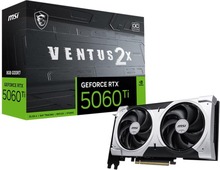 MSI GeForce RTX 5060 Ti Ventus 2X OC Plus 8GB DDR7