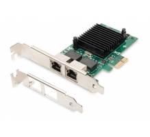 Võrgukaart Digitus DN-10132, Gigabit Ethernet, PCI Express, 2 porti