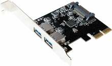 Laienduskaart Logilink PC0080, PCI Express, 2x USB 3.1, Asmedia AS1142
