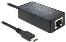 Võrgukaart DeLOCK 62642, Gigabit Ethernet, USB 3.1 Type-C, RJ45
