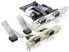 PCI Express kaart Delock 89178, 4 x serial