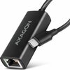 Võrguadapter Axagon ADE-ARC, USB-C, Gigabit Ethernet, 1 Gbit/s, must