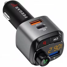 FM modulaator Feegar Q100 PRO Bluetooth 5.0, must