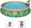 Täispuhutav bassein Bestway Fast Set Paradise Palms, 457x84 cm