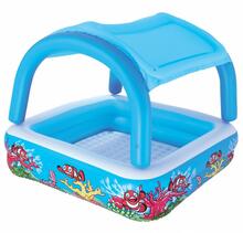 Täispuhutav bassein katusega Bestway 52192, 140x140x114 cm