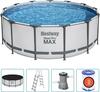 Raamiga bassein Bestway Steel Pro Max, 396 x 122 cm, hall
