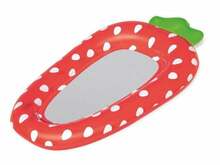 Täispuhutav rannamadrats Bestway Strawberry 43644, 178 x 103 cm, punane