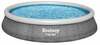 Täispuhutav bassein Bestway Fast Set 57376, 396 x 84 cm, hall, 7340 L