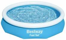 Täispuhutav bassein Bestway Fast Set 57456, 305 x 66 cm, 3200 L, sinine