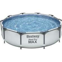 Bassein Bestway Steel Pro Max 56408, 305 x 76 cm, filtriga pump