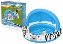Täispuhutav lastebassein Bestway Safari Sun 52559, 97x66 cm, 26 l, sinine/valge/must