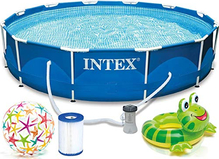 Raambassein Intex Frame Pool Set Rondo 128212GN, 366 x 76 cm, sinine, 12V filtriga