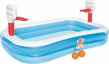 Täispuhutav bassein Bestway Basketball 54122, 254 x 168 x 102 cm, sinine/valge