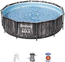 Karkassiga bassein Bestway Steel Pro Max 5614X, 366 x 100 cm, 9150 L, hall
