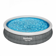 Täispuhutav bassein Bestway Fast Set 57445, 366x76 cm, 5377 l, hall