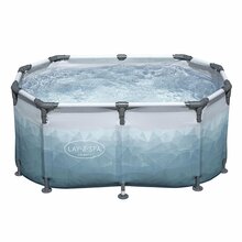 Raamiga jäävann Bestway Glacial Dip WALKING 6002N, 150 x 90 cm, hall, 431 L